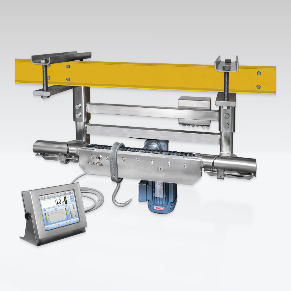 Checadora de peso sobre trilhos DWT/RC 600 HPK Checadora de peso sobre trilhos DWT/RC 600 HPK